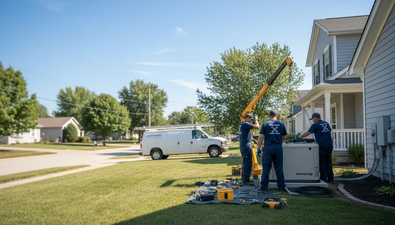 Generator Installation in Kinsman, IL near me
